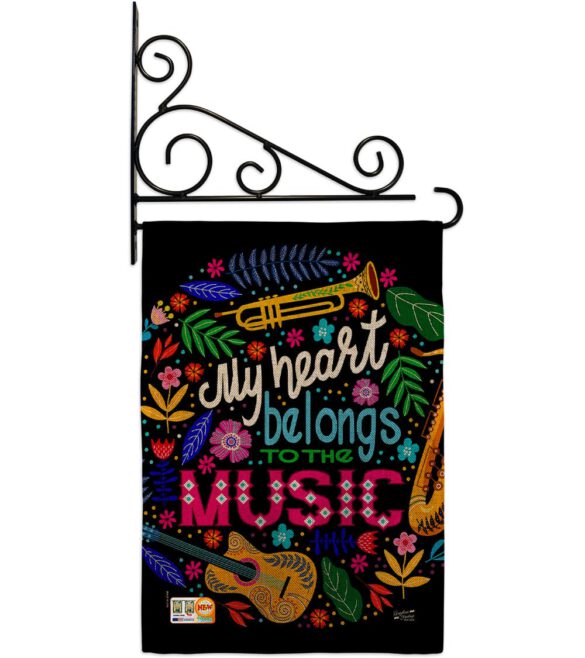 Belongs to Music - School & Education Special Occasion Vertical Impressions Decorative Flags HG137195 Made In USA - Image 14