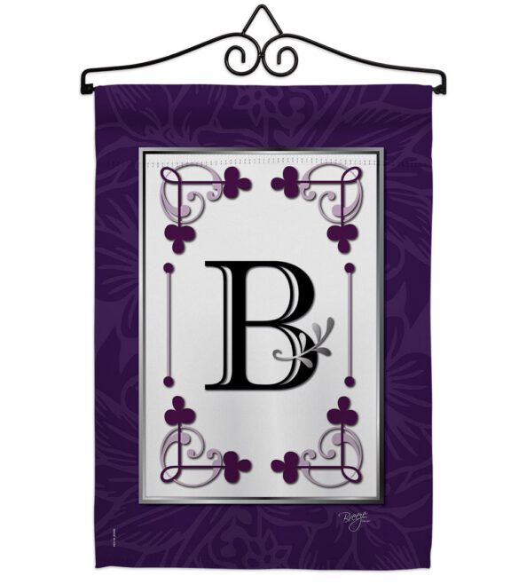 Classic B Initial - Simply Beauty Interests Vertical Impressions Decorative Flags HG130002 Made In USA - Image 7