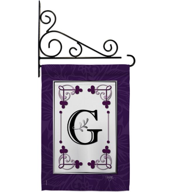 Classic G Initial - Simply Beauty Interests Vertical Impressions Decorative Flags HG130007 Made In USA - Image 11