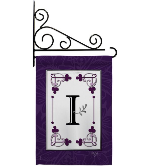 Classic I Initial - Simply Beauty Interests Vertical Impressions Decorative Flags HG130009 Made In USA - Image 11