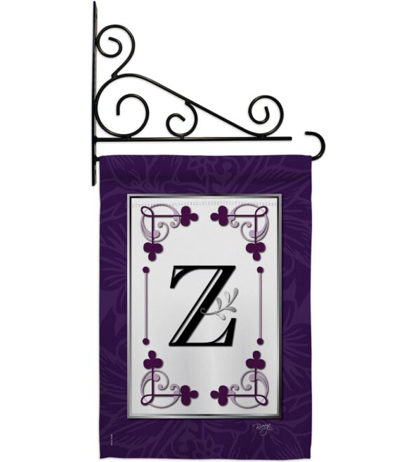 Classic Z Initial - Simply Beauty Interests Vertical Impressions Decorative Flags HG130026 Made In USA - Image 11