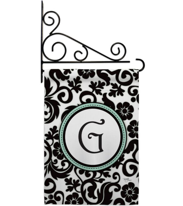 Damask G Initial - Simply Beauty Interests Vertical Impressions Decorative Flags HG130059 Made In USA - Image 11
