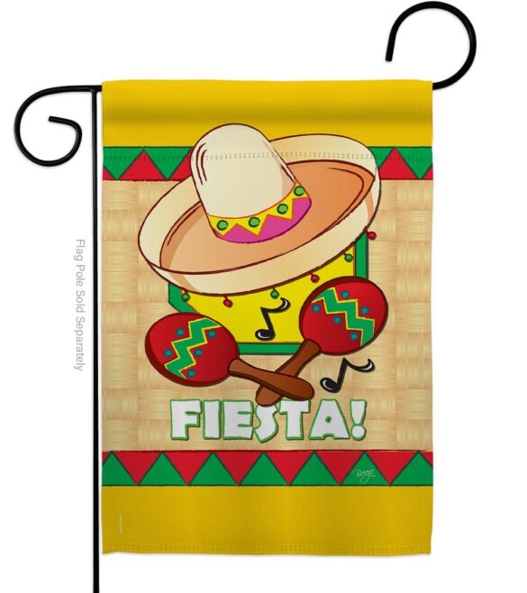 Fiesta - Southwest Country & Primitive Vertical Impressions Decorative Flags HG115026 Made In USA