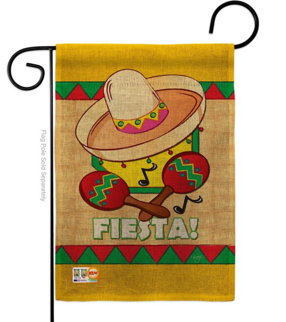 Fiesta - Southwest Country & Primitive Vertical Impressions Decorative Flags HG115026 Made In USA - Image 8