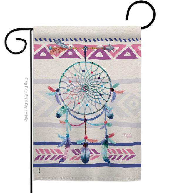 Dreamcatcher - Southwest Country & Primitive Vertical Impressions Decorative Flags HG115101 Made In USA