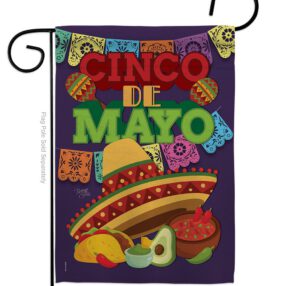 Cinco de Mayo - Southwest Country & Primitive Vertical Impressions Decorative Flags HG115113 Made In USA