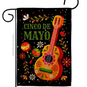 Celebrate Cinco De Mayo - Southwest Country & Primitive Vertical Impressions Decorative Flags HG115224 Made In USA