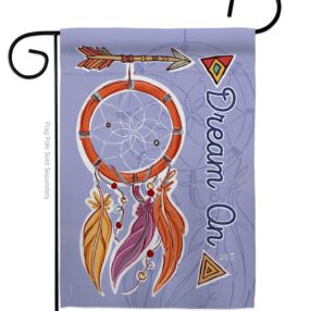 Dream On - Southwest Country & Primitive Vertical Impressions Decorative Flags HG137007 Made In USA