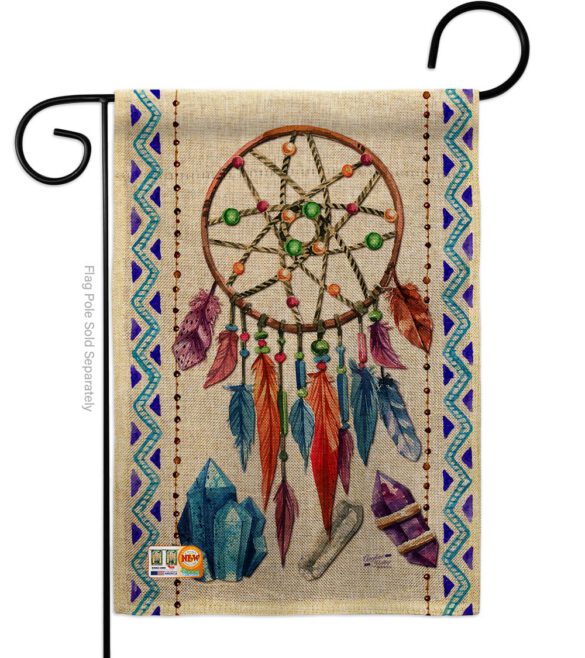 Dreamcatcher - Southwest Country & Primitive Vertical Impressions Decorative Flags HG137010 Made In USA - Image 8