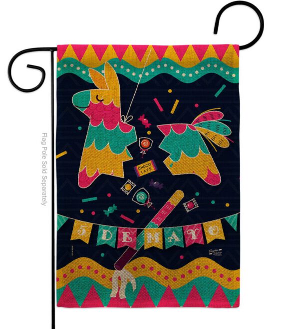 5th De Mayo - Southwest Country & Primitive Vertical Impressions Decorative Flags HG137387 Made In USA - Image 12