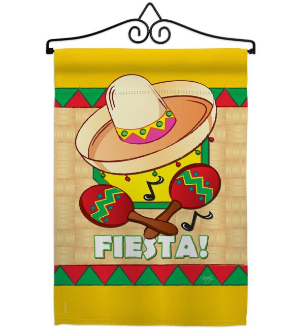 Fiesta - Southwest Country & Primitive Vertical Impressions Decorative Flags HG115026 Made In USA - Image 7