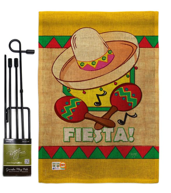 Fiesta - Southwest Country & Primitive Vertical Impressions Decorative Flags HG115026 Made In USA - Image 9