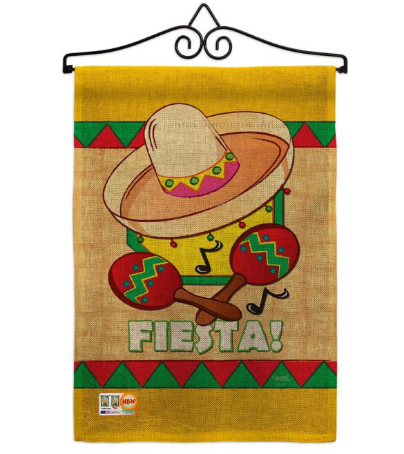 Fiesta - Southwest Country & Primitive Vertical Impressions Decorative Flags HG115026 Made In USA - Image 10