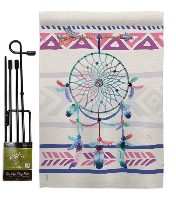 Dreamcatcher - Southwest Country & Primitive Vertical Impressions Decorative Flags HG115101 Made In USA - Image 4