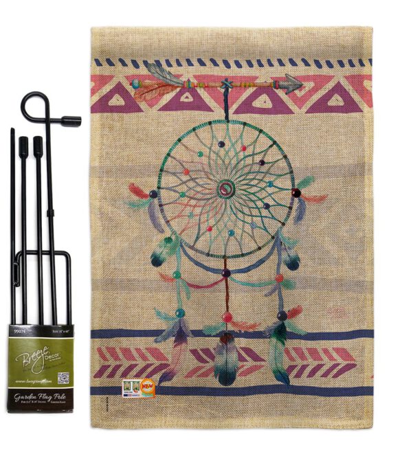 Dreamcatcher - Southwest Country & Primitive Vertical Impressions Decorative Flags HG115101 Made In USA - Image 9