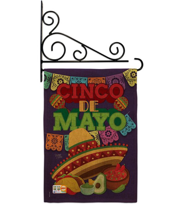 Cinco de Mayo - Southwest Country & Primitive Vertical Impressions Decorative Flags HG115113 Made In USA - Image 12