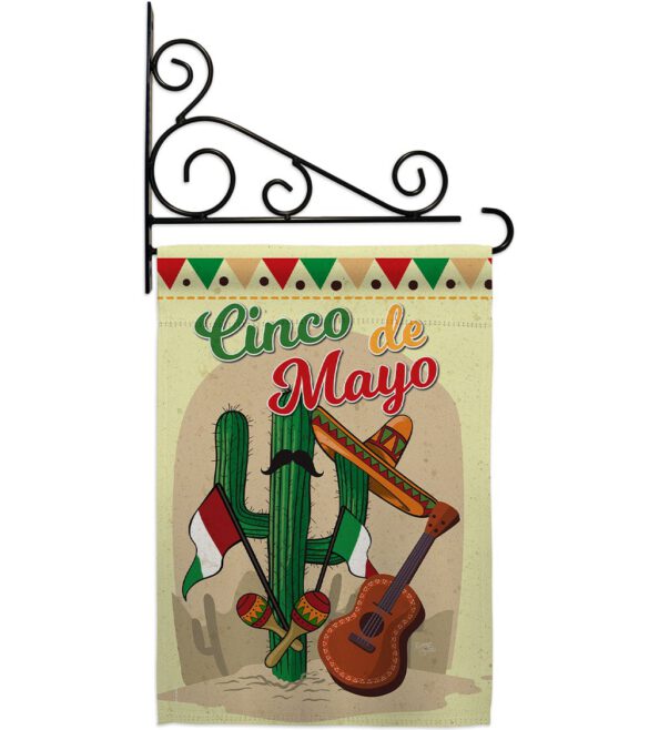 Fiesta Cinco de Mayo - Southwest Country & Primitive Vertical Impressions Decorative Flags HG115128 Made In USA - Image 11