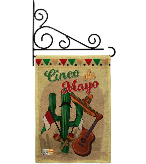 Fiesta Cinco de Mayo - Southwest Country & Primitive Vertical Impressions Decorative Flags HG115128 Made In USA - Image 12