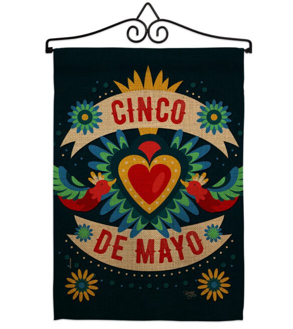 Cambaya Cinco De Mayo - Southwest Country & Primitive Vertical Impressions Decorative Flags HG115158 Made In USA - Image 7