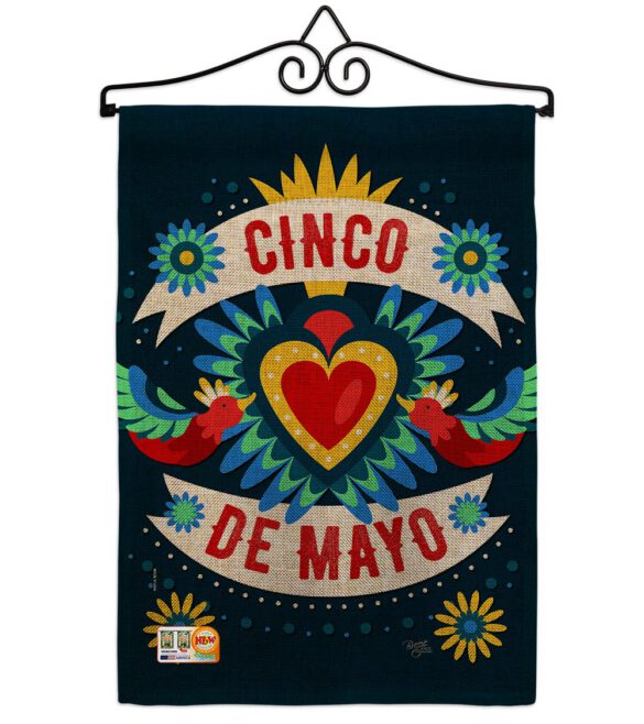 Cambaya Cinco De Mayo - Southwest Country & Primitive Vertical Impressions Decorative Flags HG115158 Made In USA - Image 13