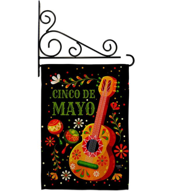 Celebrate Cinco De Mayo - Southwest Country & Primitive Vertical Impressions Decorative Flags HG115224 Made In USA - Image 8
