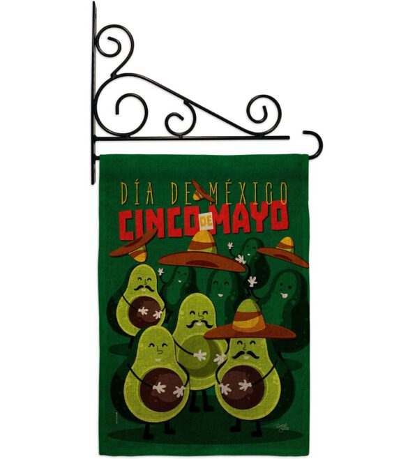 Avocado Fiesta - Southwest Country & Primitive Vertical Impressions Decorative Flags HG115234 Made In USA - Image 19