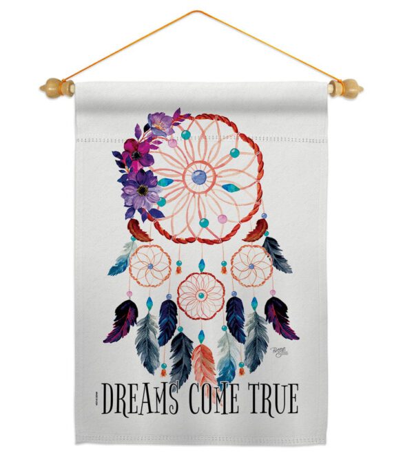 Dream Come True - Southwest Country & Primitive Vertical Impressions Decorative Flags HG115254 Made In USA - Image 23