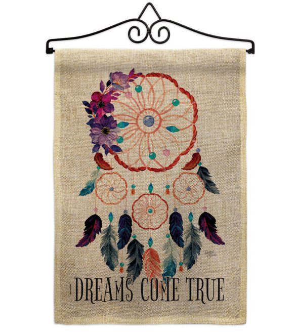 Dream Come True - Southwest Country & Primitive Vertical Impressions Decorative Flags HG115254 Made In USA - Image 17