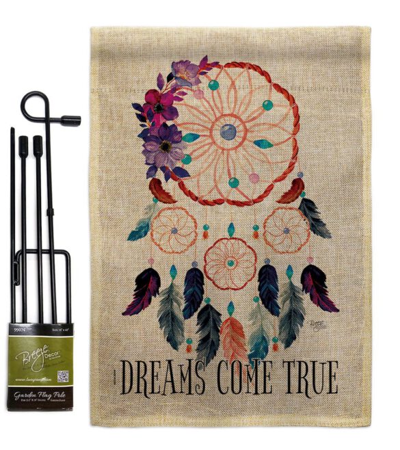 Dream Come True - Southwest Country & Primitive Vertical Impressions Decorative Flags HG115254 Made In USA - Image 14
