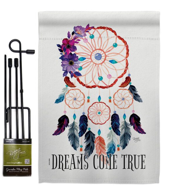 Dream Come True - Southwest Country & Primitive Vertical Impressions Decorative Flags HG115254 Made In USA - Image 4