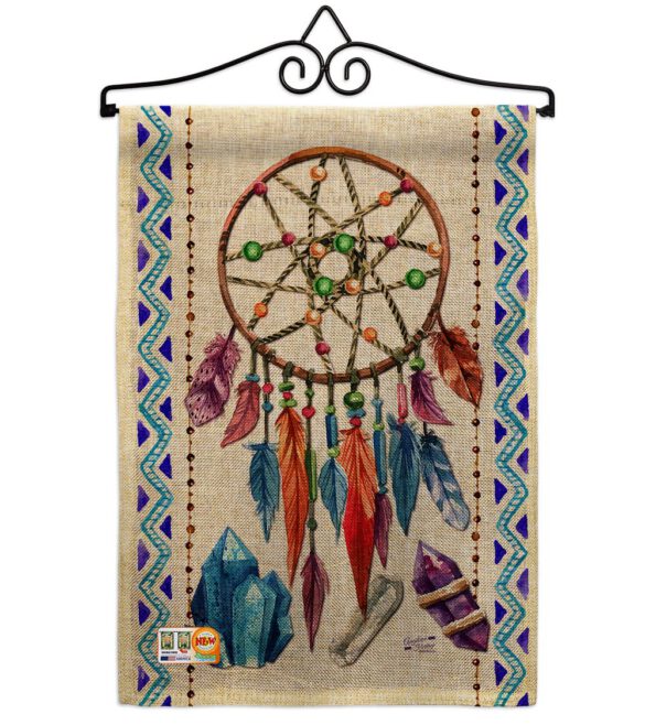 Dreamcatcher - Southwest Country & Primitive Vertical Impressions Decorative Flags HG137010 Made In USA - Image 10