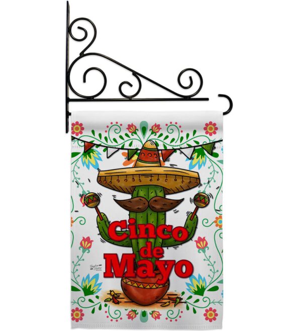 Cinco de Mayo - Southwest Country & Primitive Vertical Impressions Decorative Flags HG137012 Made In USA - Image 11