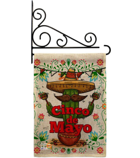 Cinco de Mayo - Southwest Country & Primitive Vertical Impressions Decorative Flags HG137012 Made In USA - Image 12