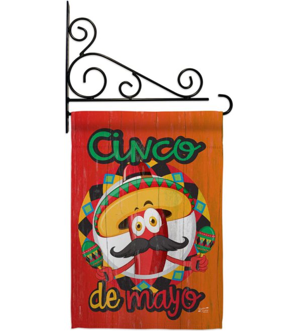 Amigo Chili Cinco de Mayo - Southwest Country & Primitive Vertical Impressions Decorative Flags HG137041 Made In USA - Image 12