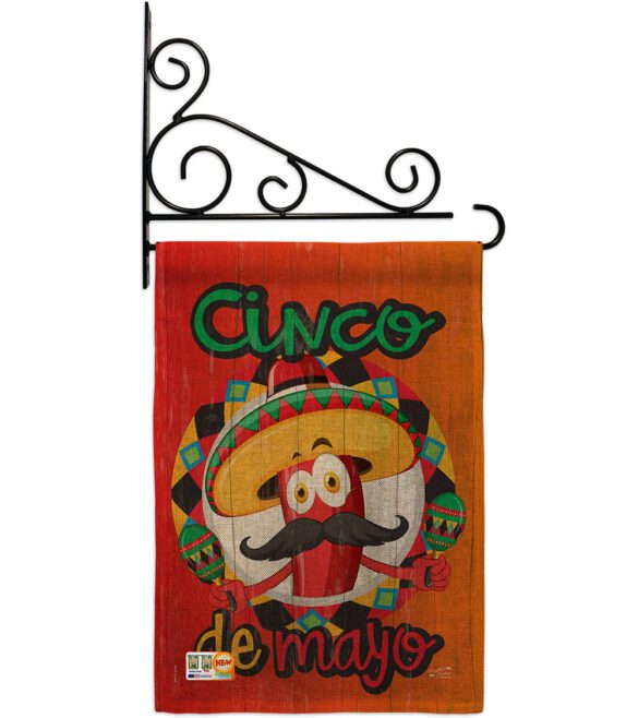 Amigo Chili Cinco de Mayo - Southwest Country & Primitive Vertical Impressions Decorative Flags HG137041 Made In USA - Image 13