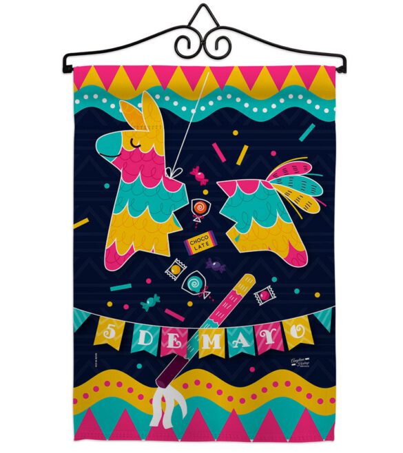 5th De Mayo - Southwest Country & Primitive Vertical Impressions Decorative Flags HG137387 Made In USA - Image 8