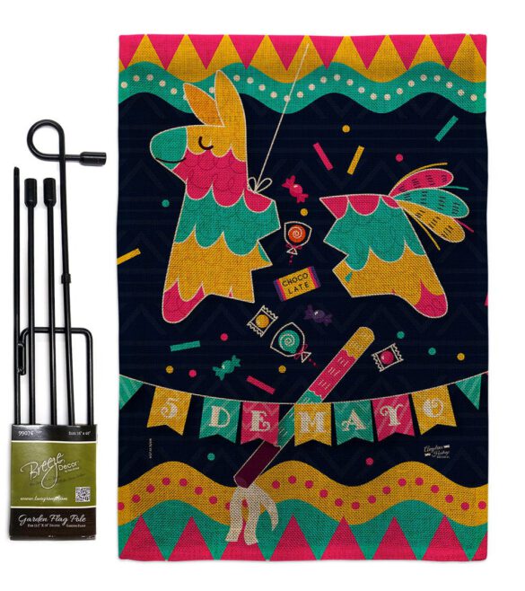 5th De Mayo - Southwest Country & Primitive Vertical Impressions Decorative Flags HG137387 Made In USA - Image 15