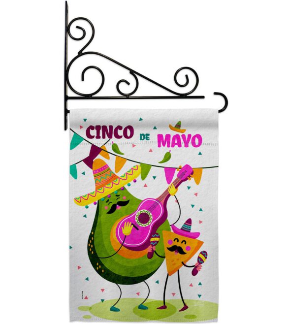 Guacamole Fiesta - Southwest Country & Primitive Vertical Impressions Decorative Flags HG137460 Made In USA - Image 8