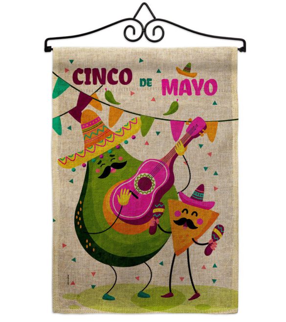 Guacamole Fiesta - Southwest Country & Primitive Vertical Impressions Decorative Flags HG137460 Made In USA - Image 17