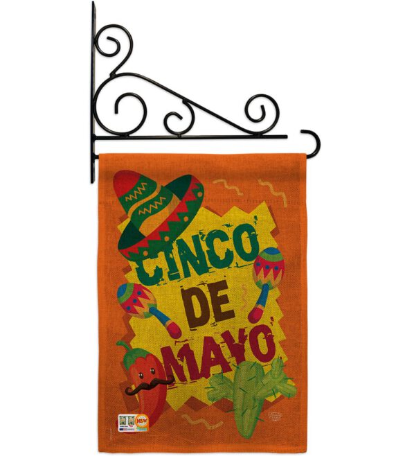 Cinco de Mayo - Southwest Country & Primitive Vertical Impressions Decorative Flags HG192025 Made In USA - Image 12