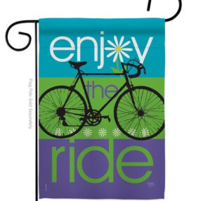 Bike Ride - Sports Interests Vertical Impressions Decorative Flags HG109040 Made In USA