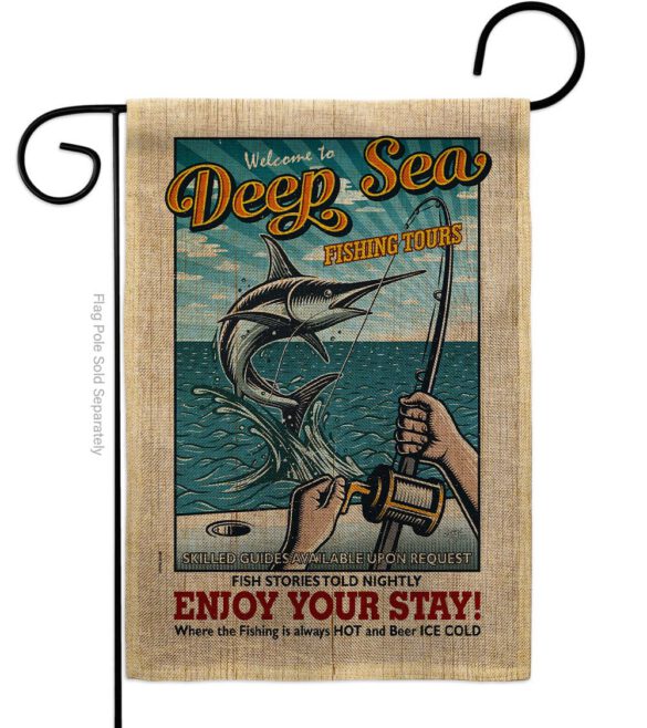 Fishing Tours - Sports Interests Vertical Impressions Decorative Flags HG109077 Made In USA - Image 11