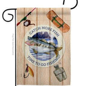 Catch Fish - Sports Interests Vertical Impressions Decorative Flags HG137549 Made In USA