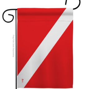 Divers Flag - Sports Interests Vertical Impressions Decorative Flags HG140930 Made In USA