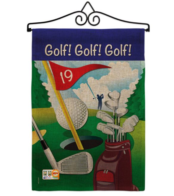 Golf!, Golf!, Golf! - Sports Interests Vertical Impressions Decorative Flags HG109043 Made In USA - Image 10