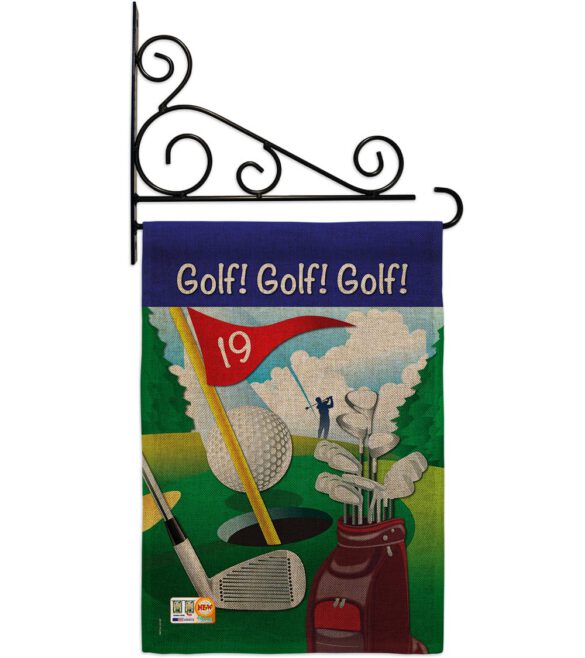 Golf!, Golf!, Golf! - Sports Interests Vertical Impressions Decorative Flags HG109043 Made In USA - Image 12