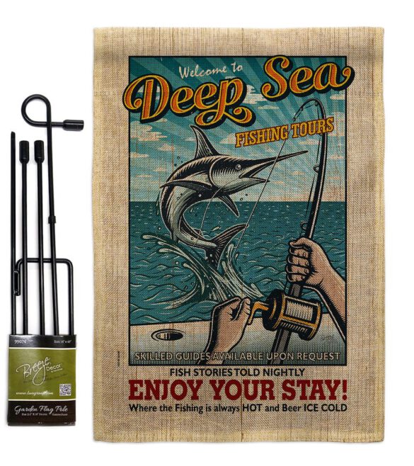 Fishing Tours - Sports Interests Vertical Impressions Decorative Flags HG109077 Made In USA - Image 14