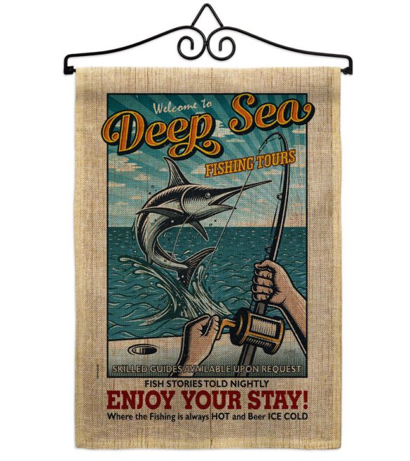 Fishing Tours - Sports Interests Vertical Impressions Decorative Flags HG109077 Made In USA - Image 17