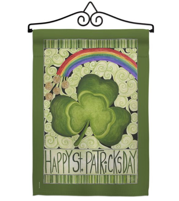 Happy St. Patricks Day - St Patrick Spring Vertical Impressions Decorative Flags HG102054 Made In USA - Image 7