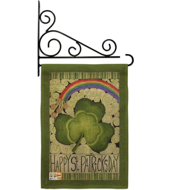 Happy St. Patricks Day - St Patrick Spring Vertical Impressions Decorative Flags HG102054 Made In USA - Image 12